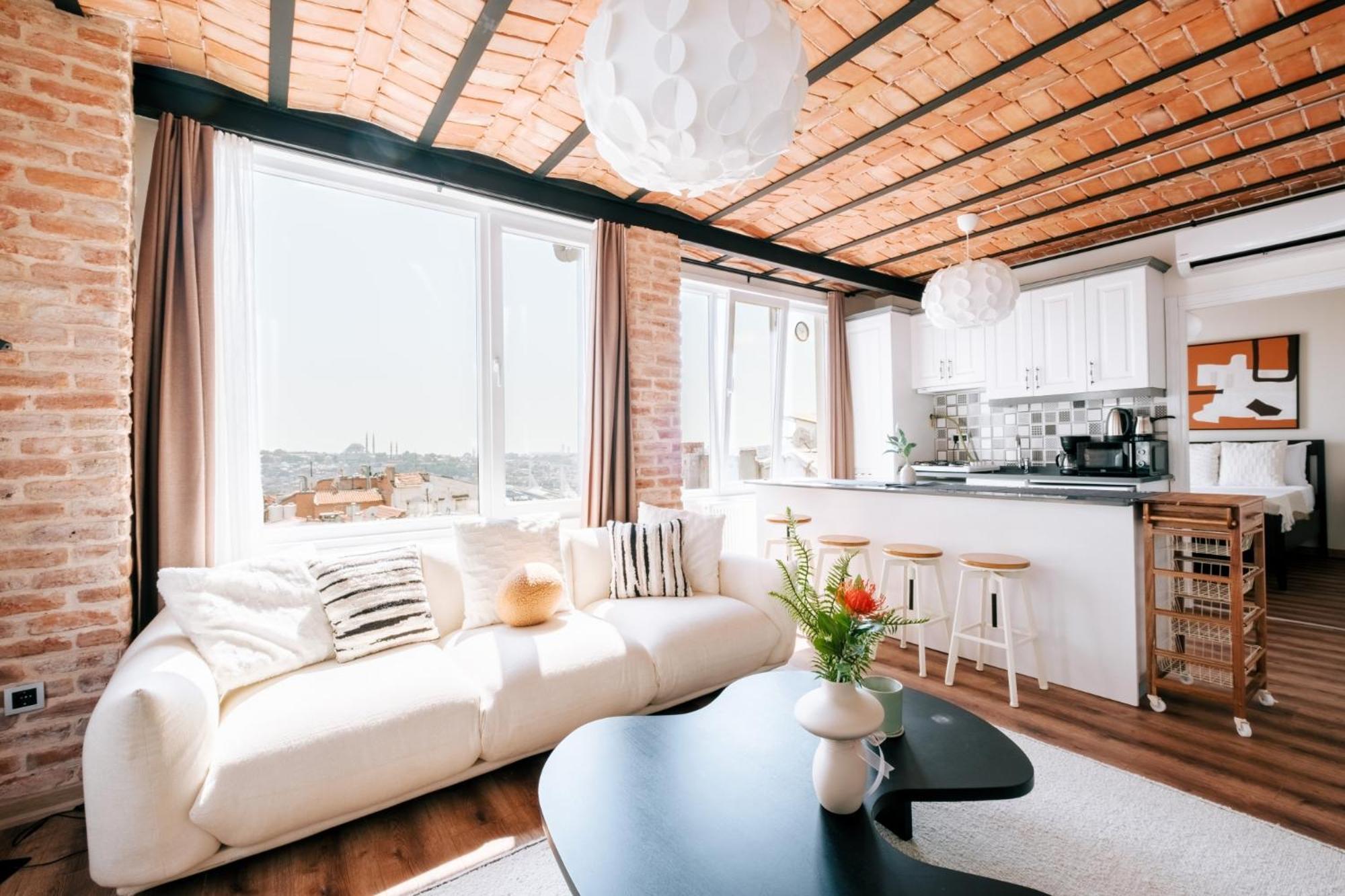 Flat W City View Near Galata Tower In Istiklal Ave Daire İstanbul Dış mekan fotoğraf
